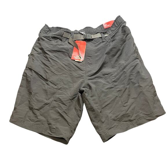 The North Face Paramount Trail Shorts Mens XL Gray Hiking Outdoor Cargo Nylon - Picture 1 of 8